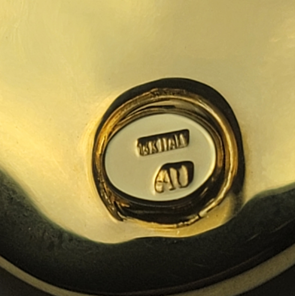 14K Yellow Gold Slide Pendant - Picture 4 of 4
